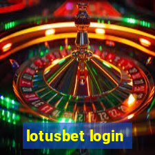 lotusbet login